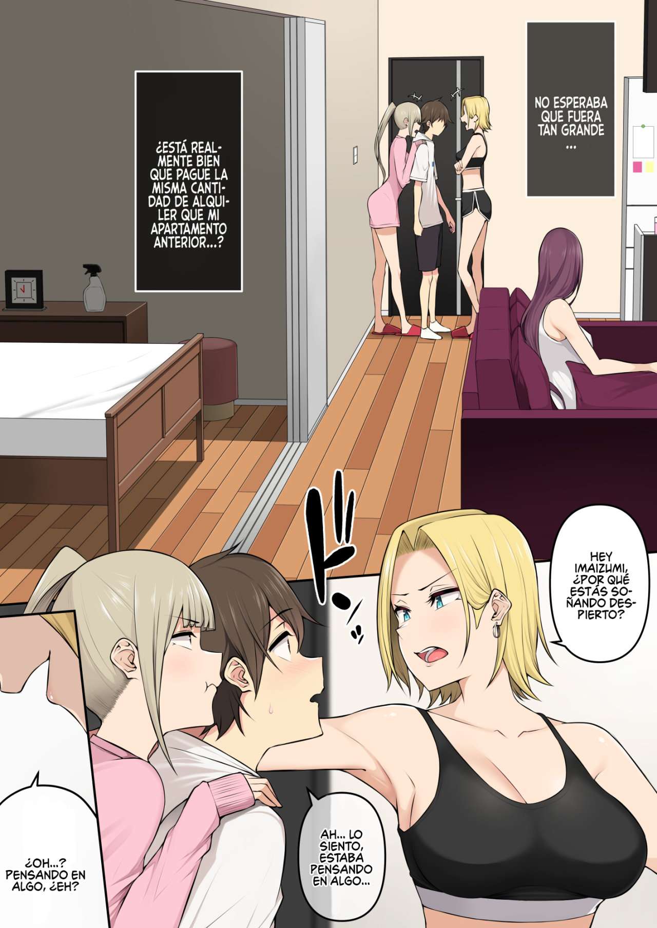 Imaizumin-chi wa Douyara Gal no Tamariba ni Natteru Rashii capítulo 4 página 6