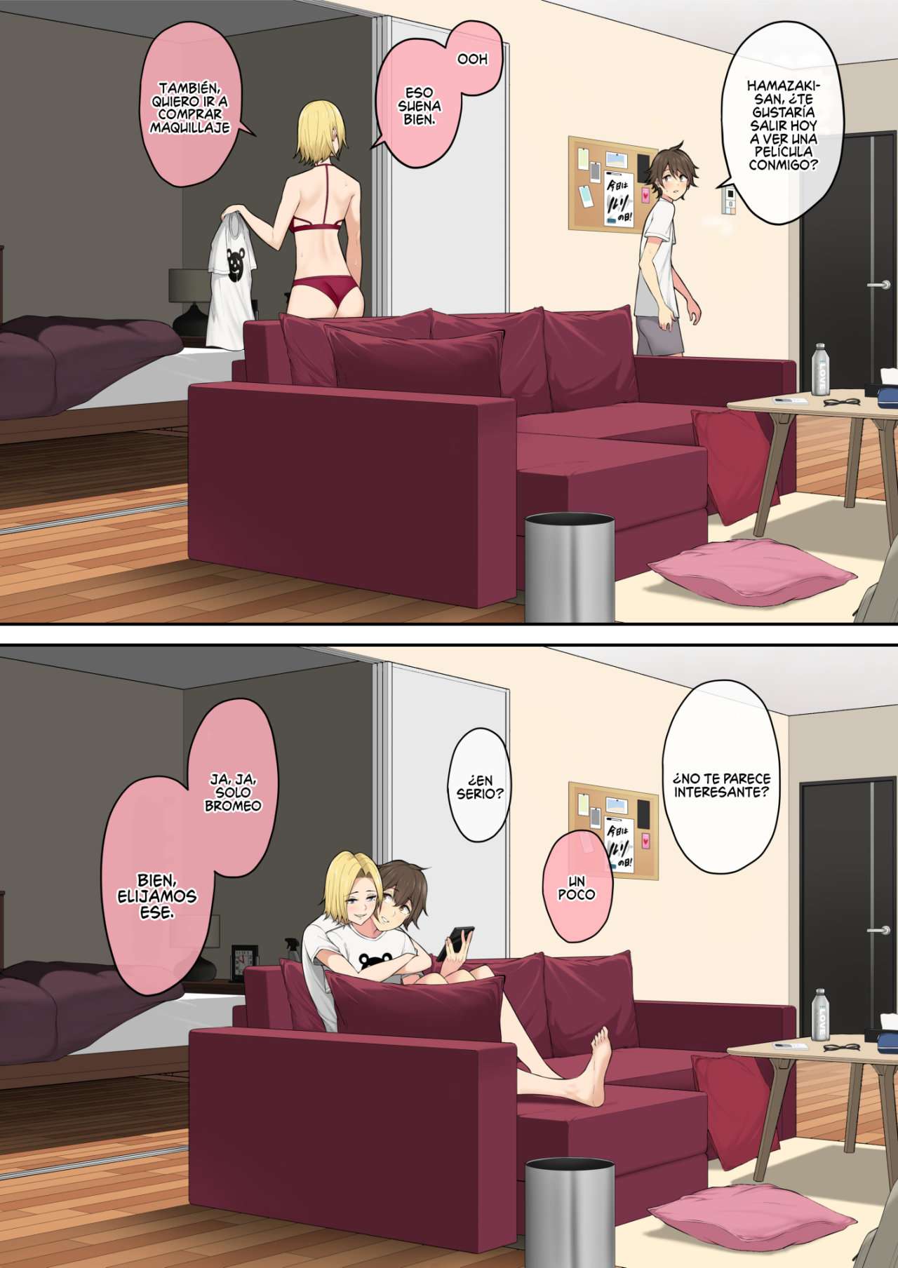 Imaizumin-chi wa Douyara Gal no Tamariba ni Natteru Rashii capítulo 4 página 79