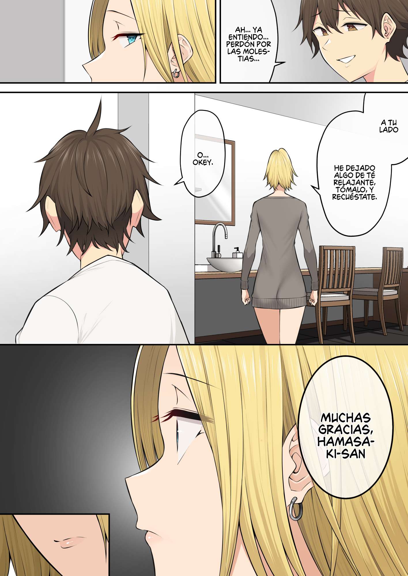 Imaizumin-chi wa Douyara Gal no Tamariba ni Natteru Rashii capítulo 5 página 48