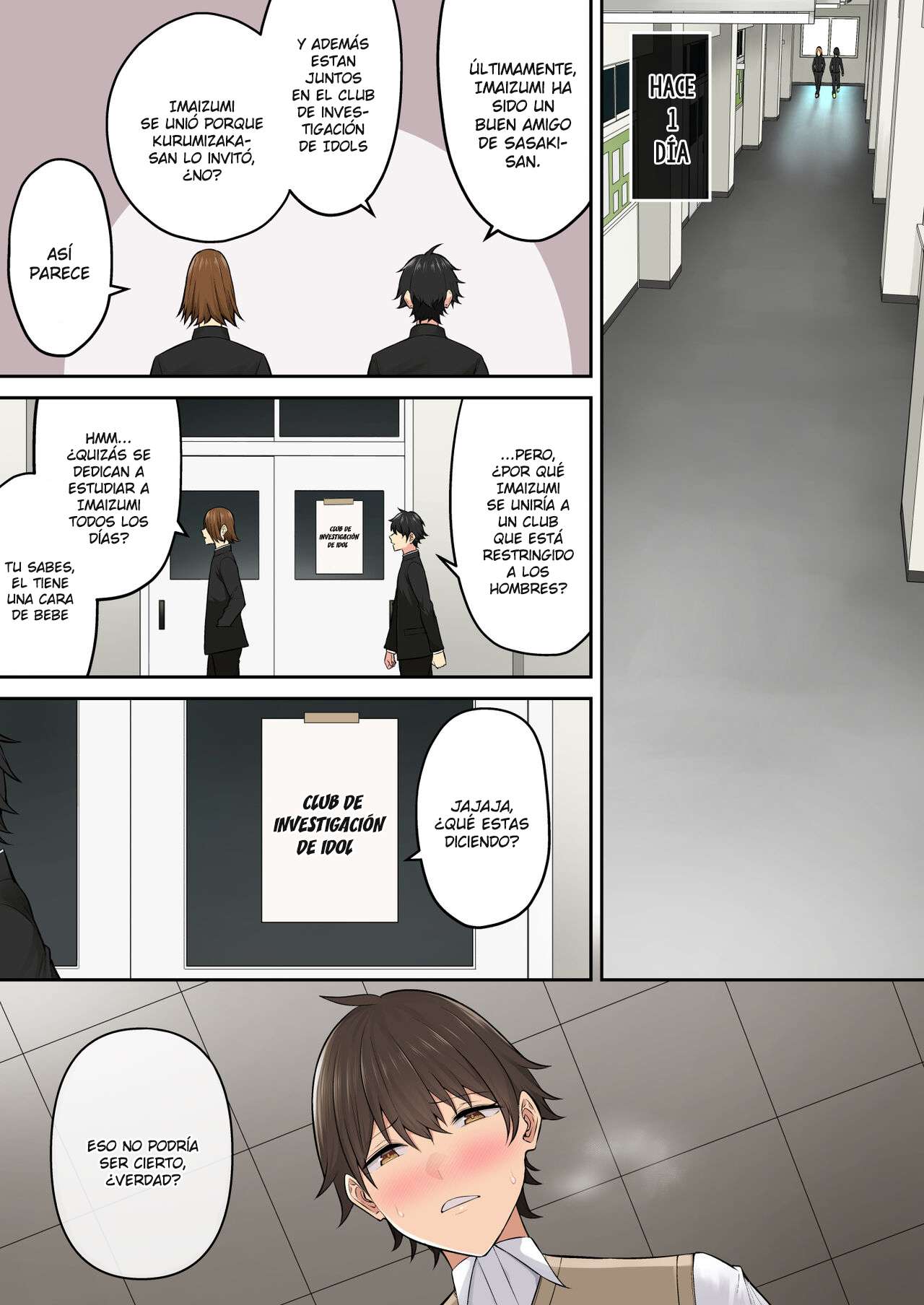 Imaizumin-chi wa Douyara Gal no Tamariba ni Natteru Rashii capítulo 6 página 4