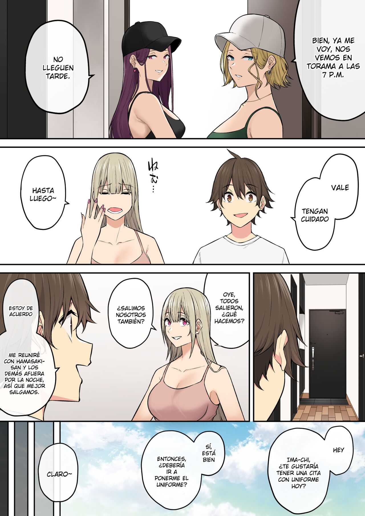 Imaizumin-chi wa Douyara Gal no Tamariba ni Natteru Rashii capítulo 6 página 57