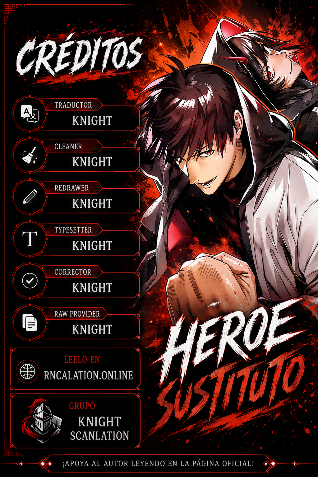 Héroe sustituto capítulo 4 página 1