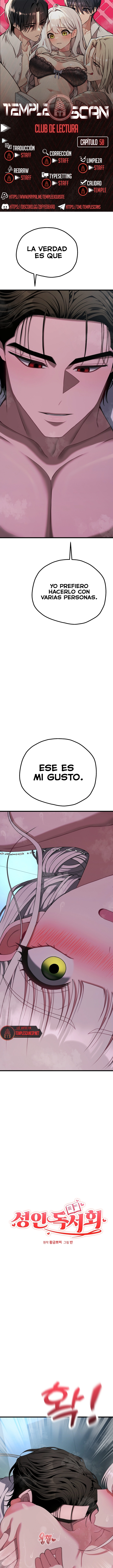 Club de Lectura para Adultos capítulo 58 página 1