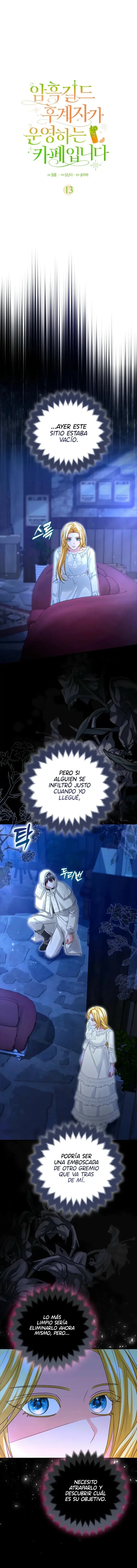 Bienvenidos al Café de la Sucesora del Gremio Oscuro capítulo 13 página 8