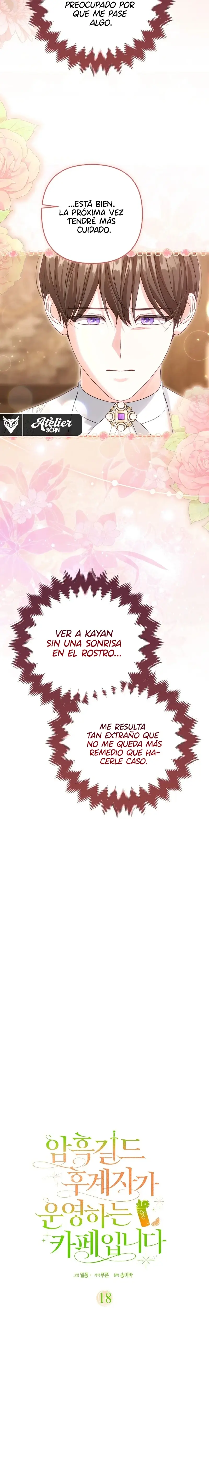 Bienvenidos al Café de la Sucesora del Gremio Oscuro capítulo 18 página 2