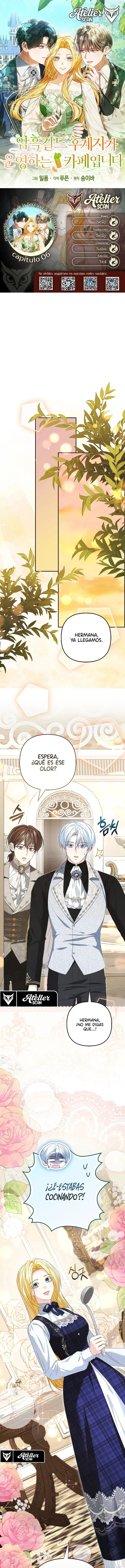 Bienvenidos al Café de la Sucesora del Gremio Oscuro capítulo 6 página 1