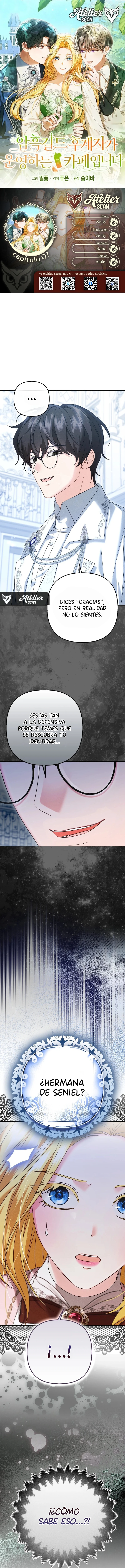 Bienvenidos al Café de la Sucesora del Gremio Oscuro capítulo 7 página 1