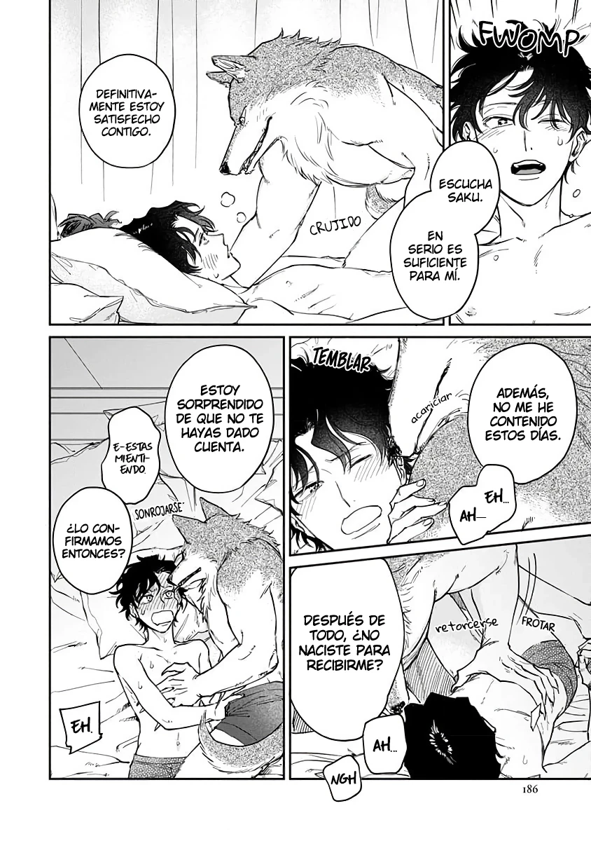 Ookami-sama no Ichizu na Bouai capítulo 7.5 página 8
