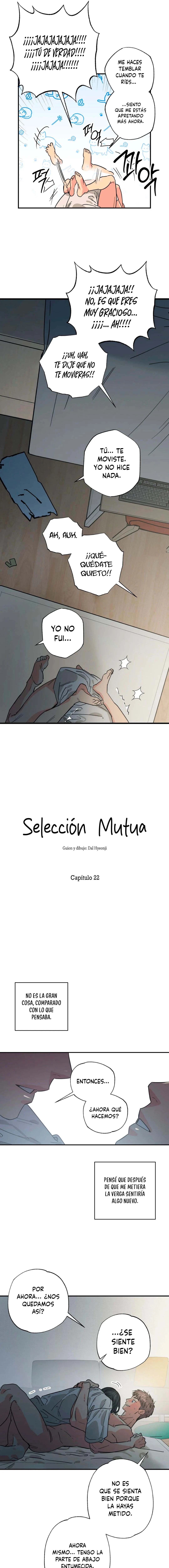 Selección mutua capítulo 22 página 3
