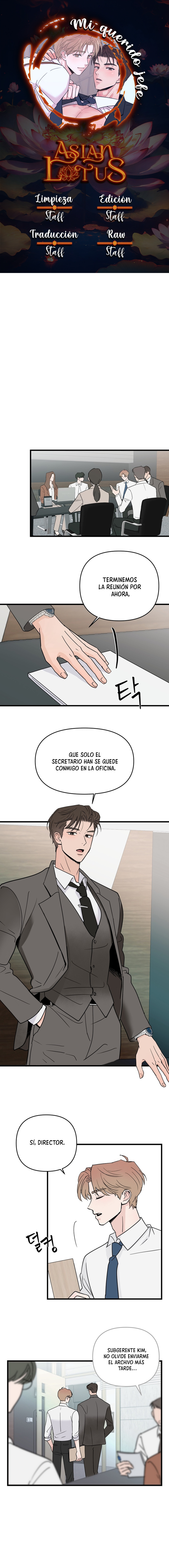 Mi querido jefe capítulo 1 página 1