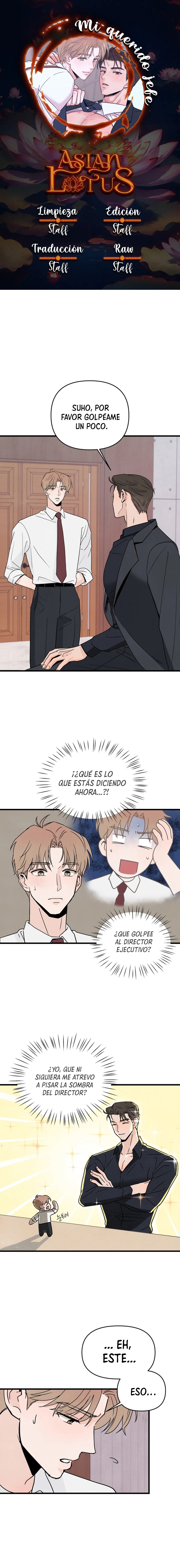 Mi querido jefe capítulo 2 página 1