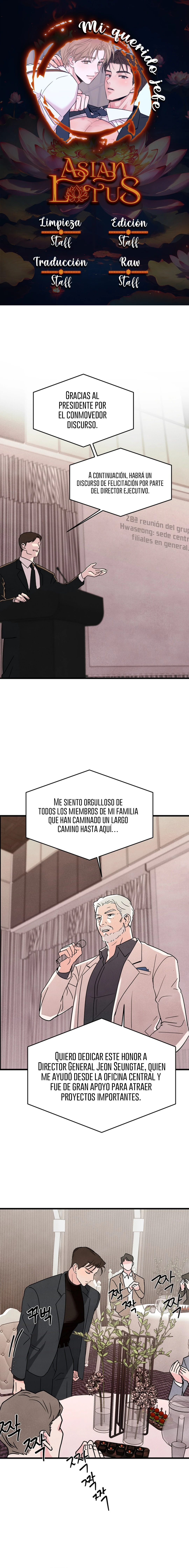 Mi querido jefe capítulo 4 página 1