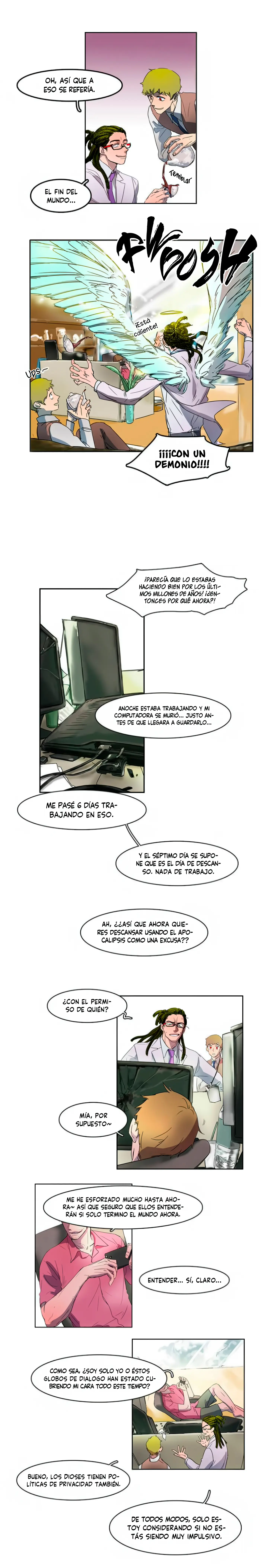 ¡Oh, Mi Dios! capítulo 1 página 7