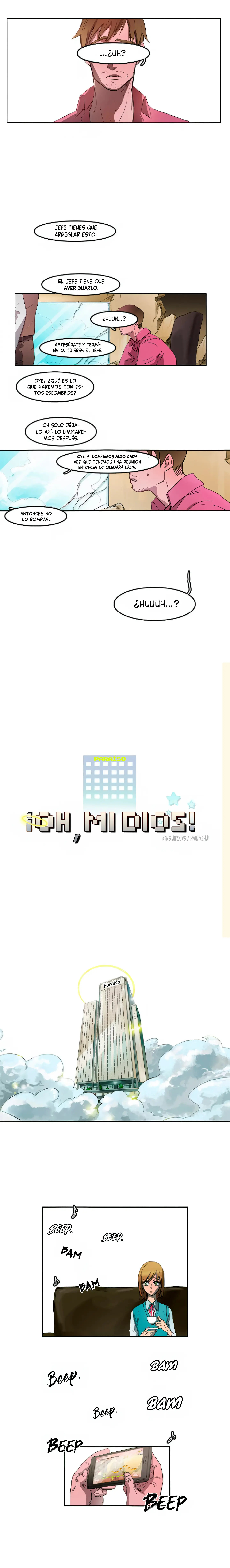 ¡Oh, Mi Dios! capítulo 3 página 8