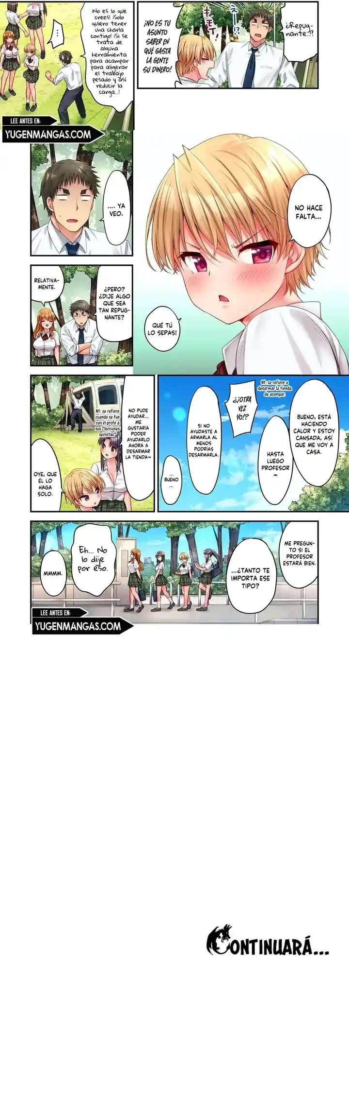 Campamento harem capítulo 43 página 4