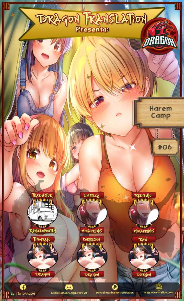 Campamento harem capítulo 6 página 1