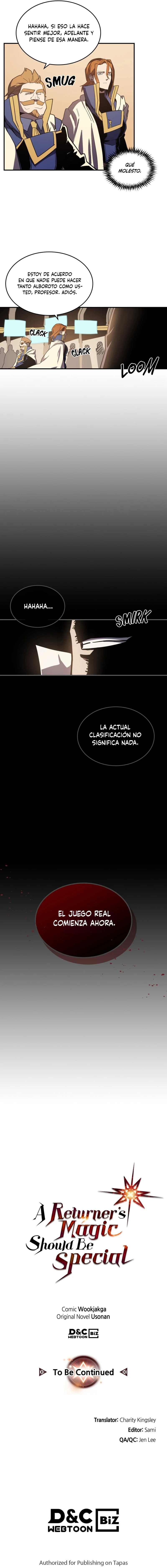 La Magia De Un Retornado Debe Ser Especial capítulo 107 página 14