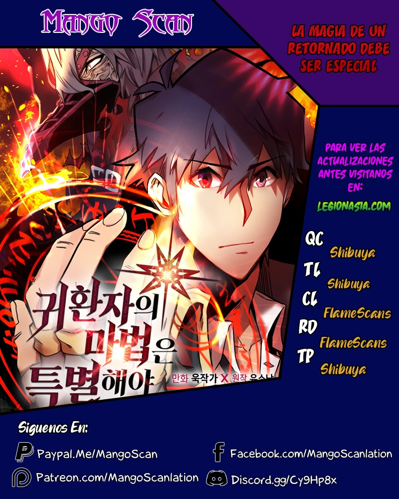 La Magia De Un Retornado Debe Ser Especial capítulo 129 página 1