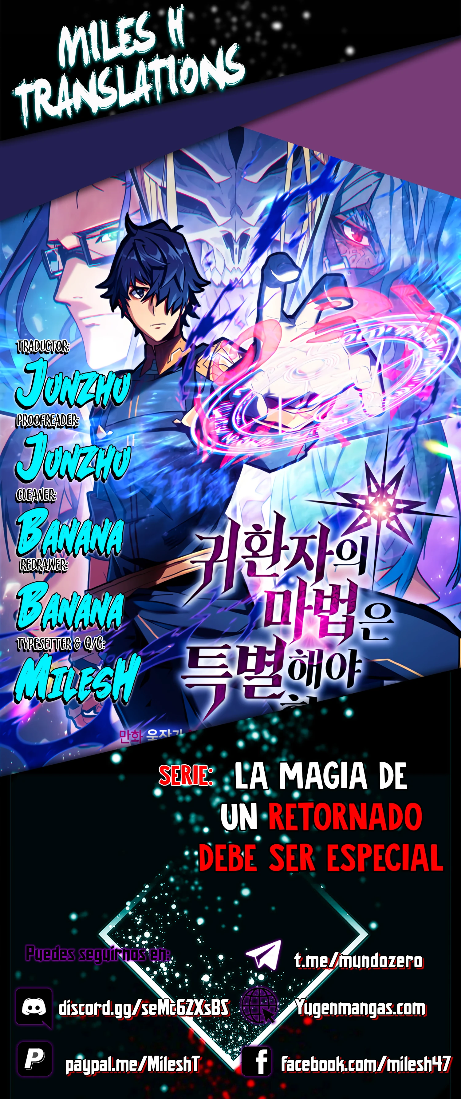 La Magia De Un Retornado Debe Ser Especial capítulo 177 página 1