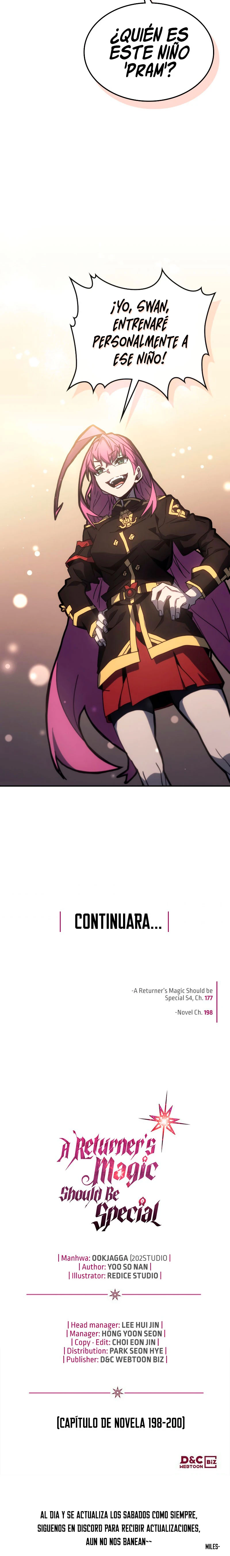 La Magia De Un Retornado Debe Ser Especial capítulo 177 página 16