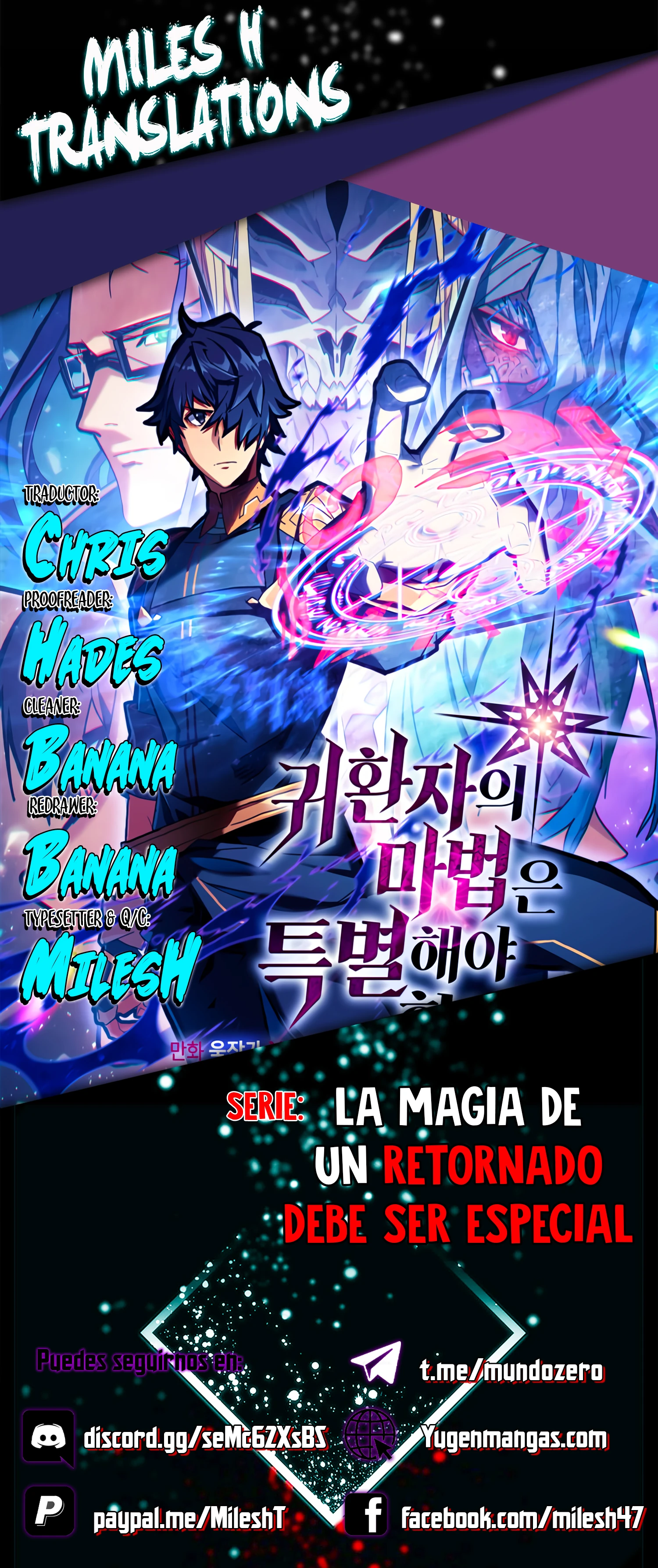 La Magia De Un Retornado Debe Ser Especial capítulo 179 página 1