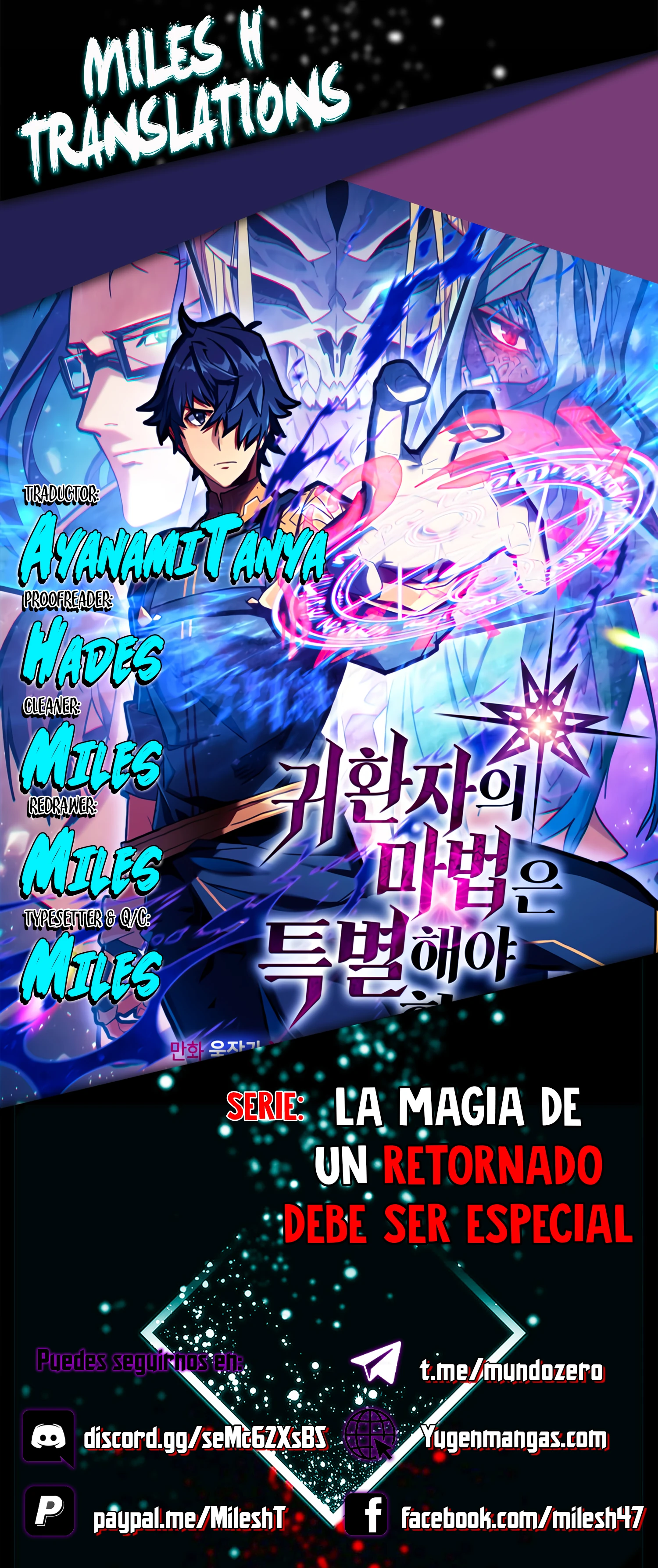 La Magia De Un Retornado Debe Ser Especial capítulo 181 página 1