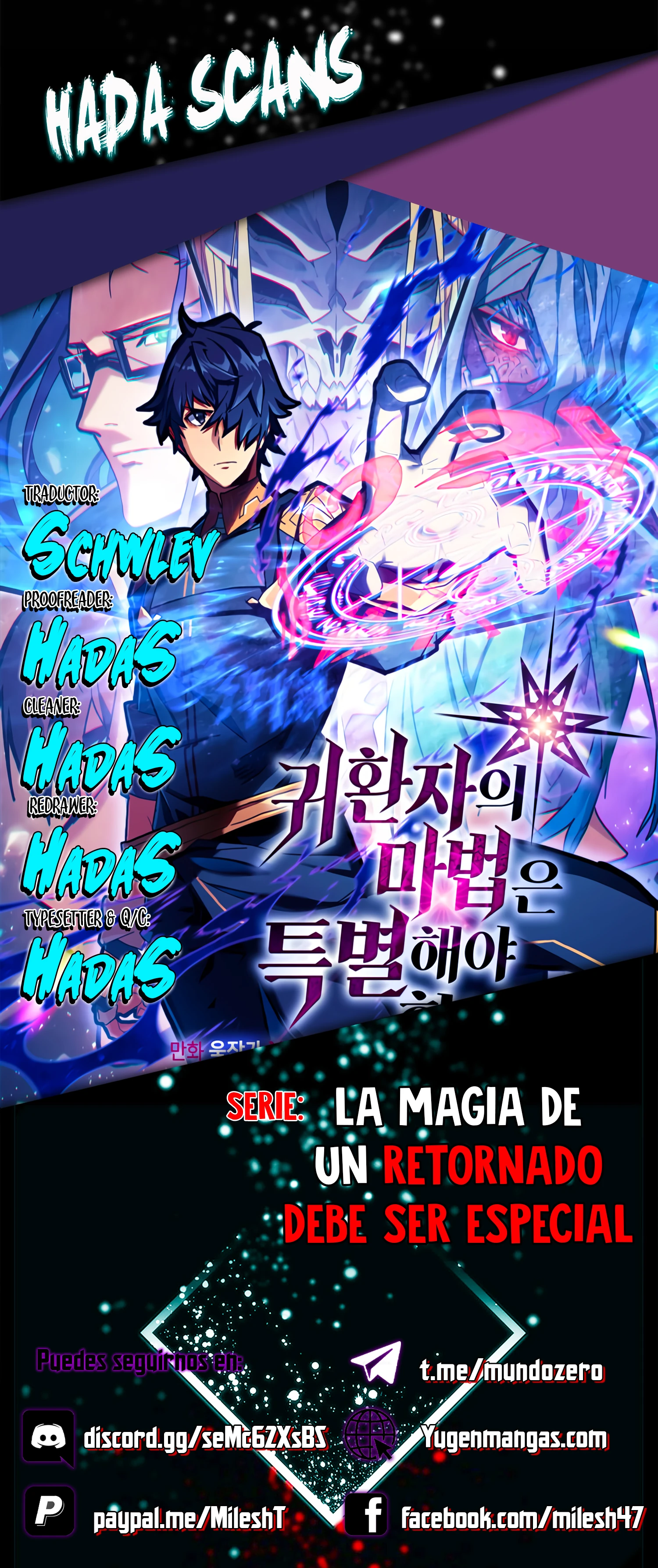 La Magia De Un Retornado Debe Ser Especial capítulo 188 página 1