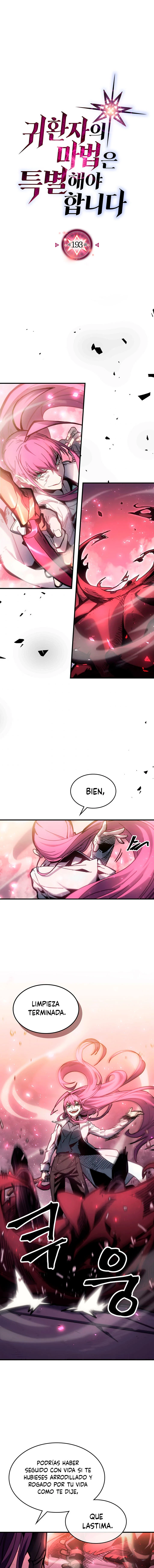 La Magia De Un Retornado Debe Ser Especial capítulo 193 página 3