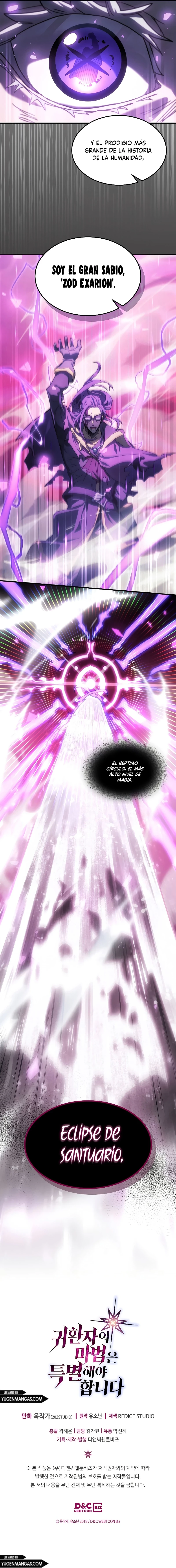 La Magia De Un Retornado Debe Ser Especial capítulo 214 página 16