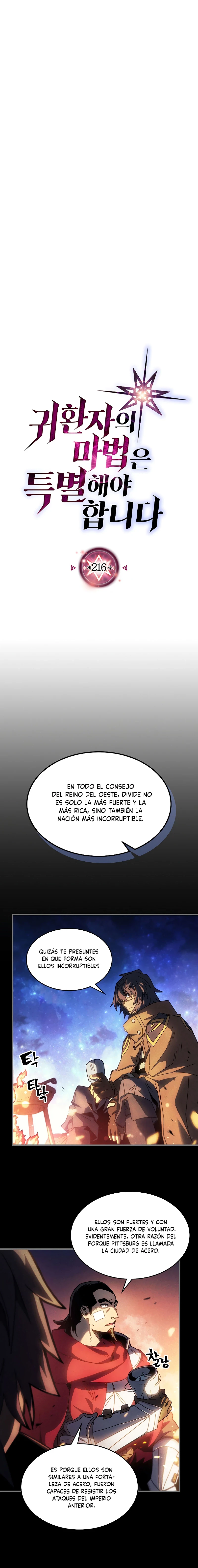 La Magia De Un Retornado Debe Ser Especial capítulo 216 página 3
