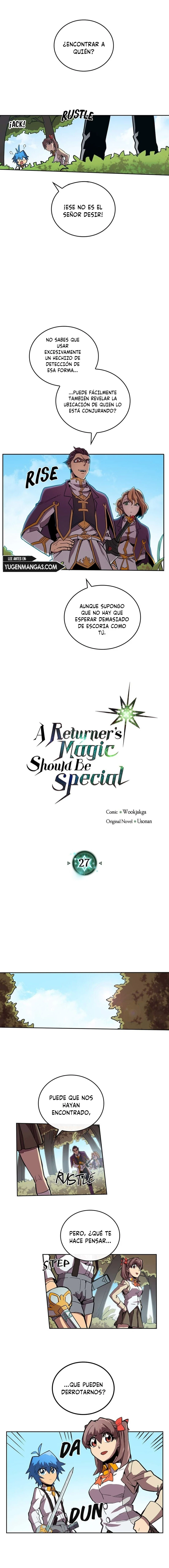 La Magia De Un Retornado Debe Ser Especial capítulo 27 página 4
