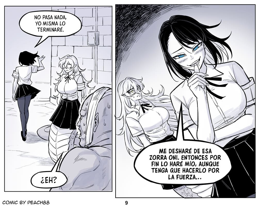 Novia Oni capítulo 15 página 10
