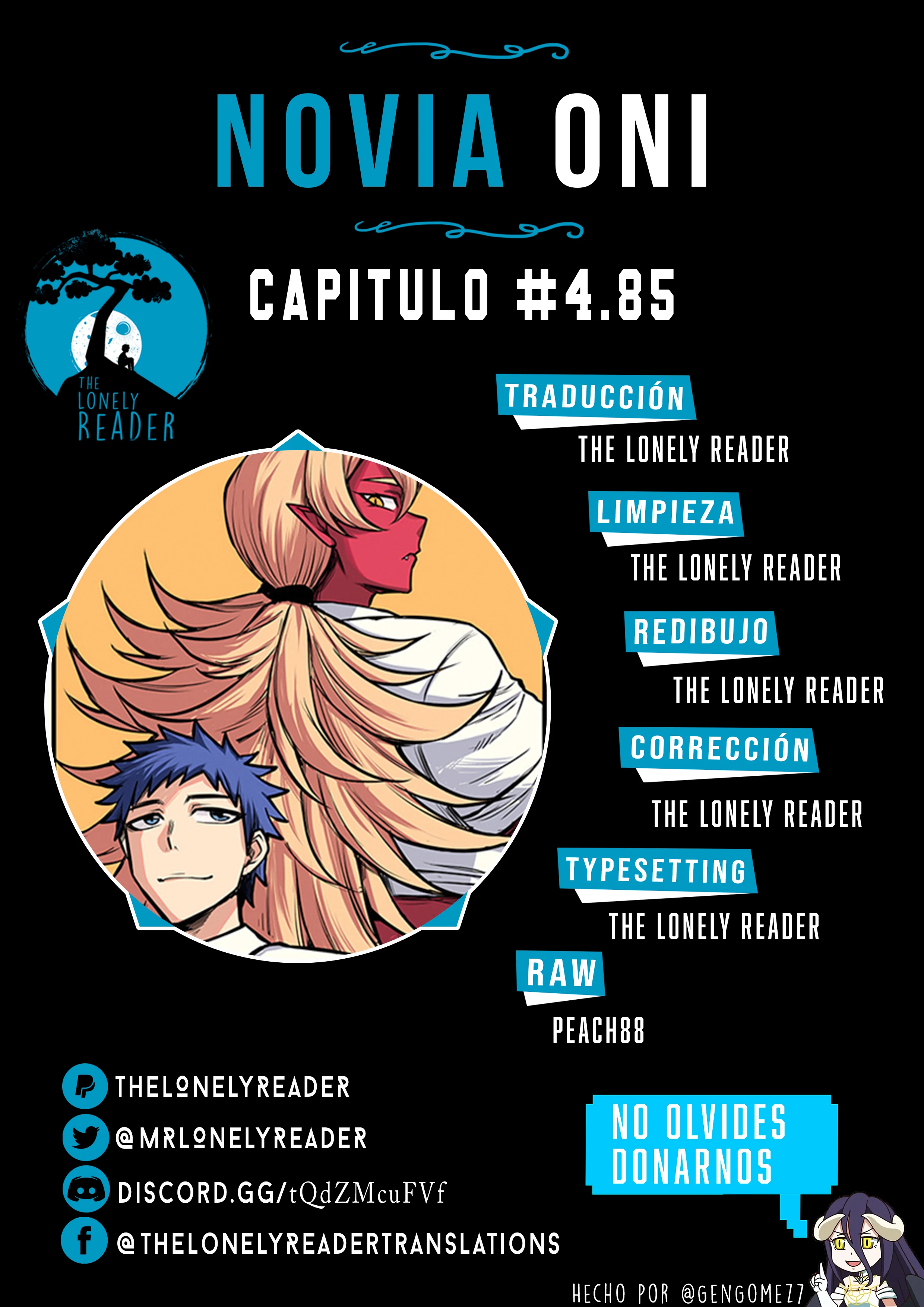 Novia Oni capítulo 4.9 página 1