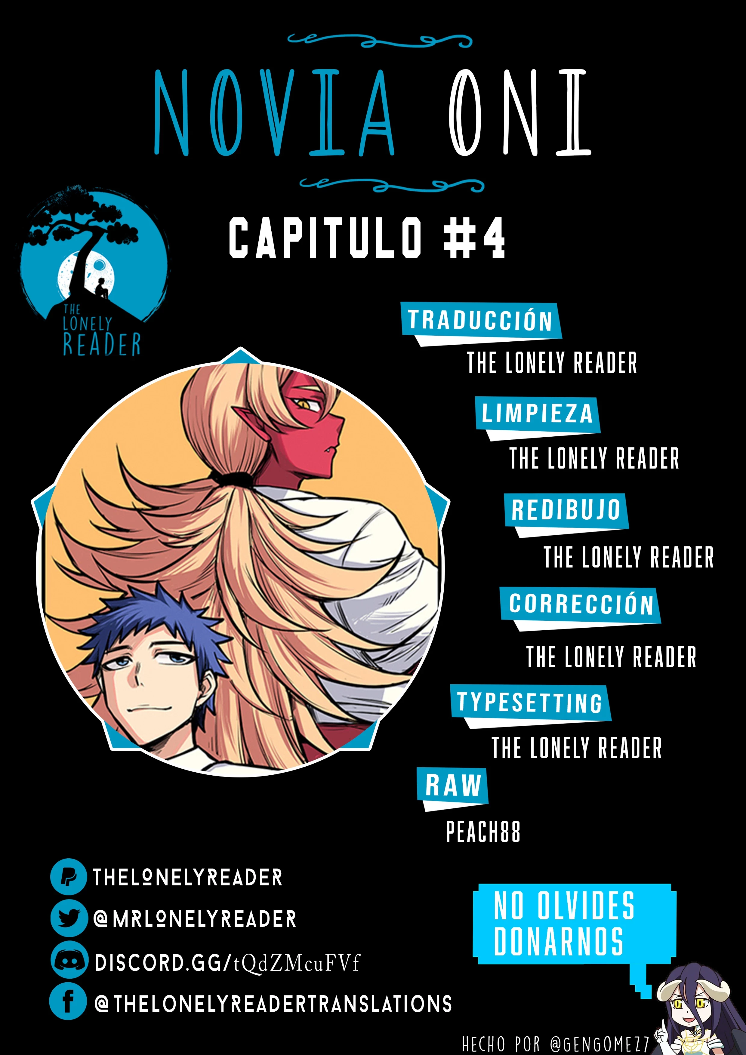 Novia Oni capítulo 4 página 1