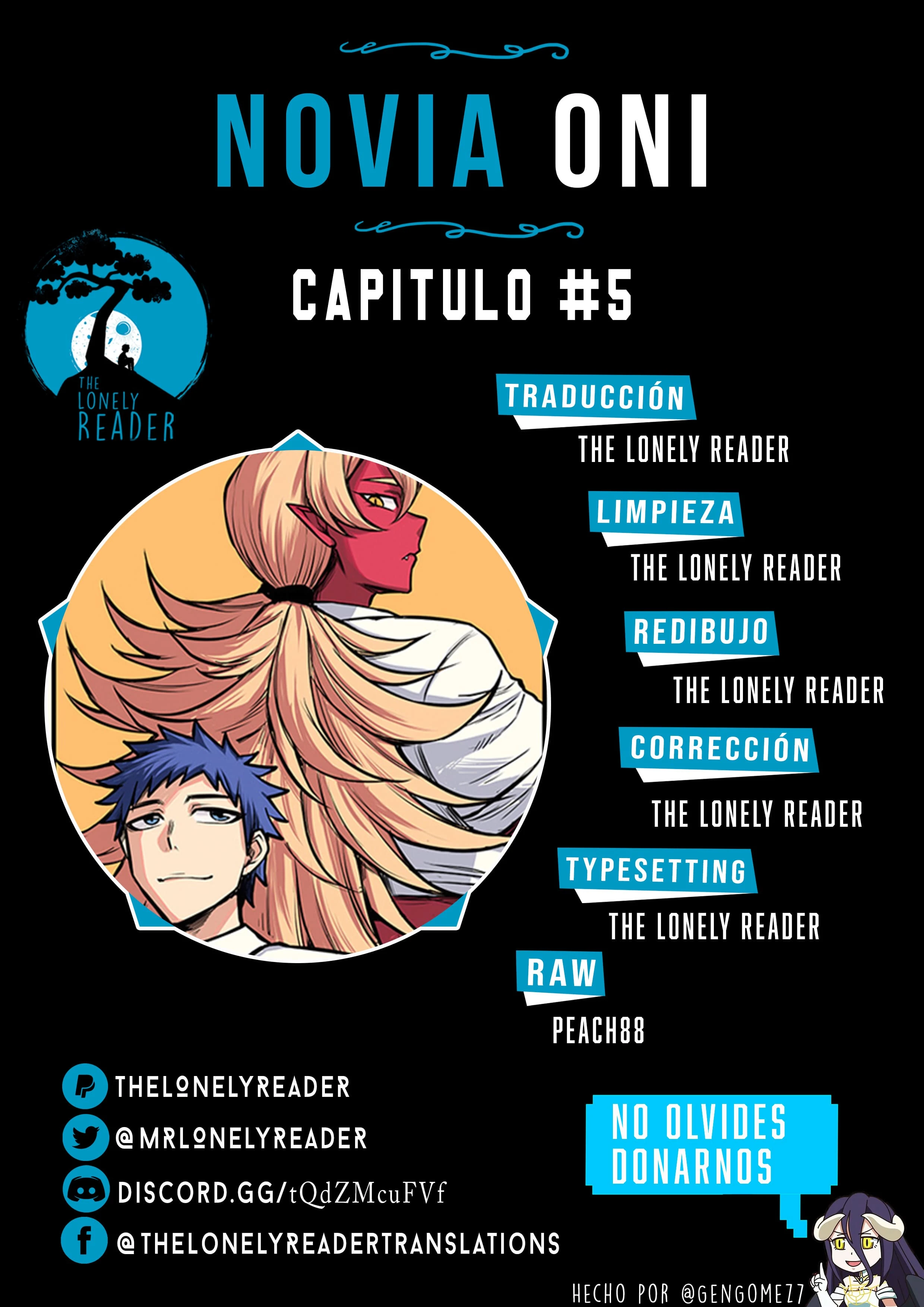 Novia Oni capítulo 5 página 1