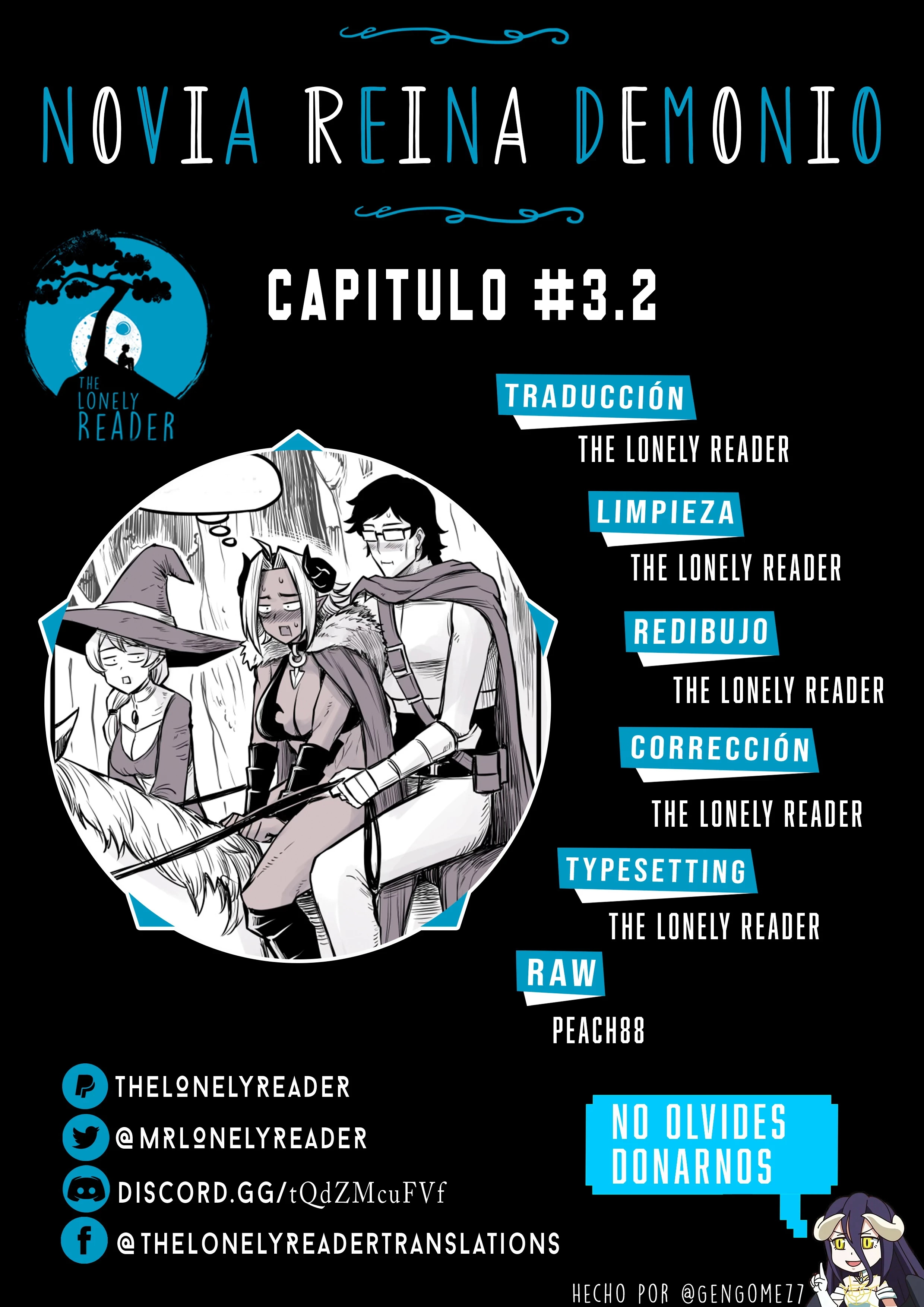 Novia Reina Demonio capítulo 3.2 página 1