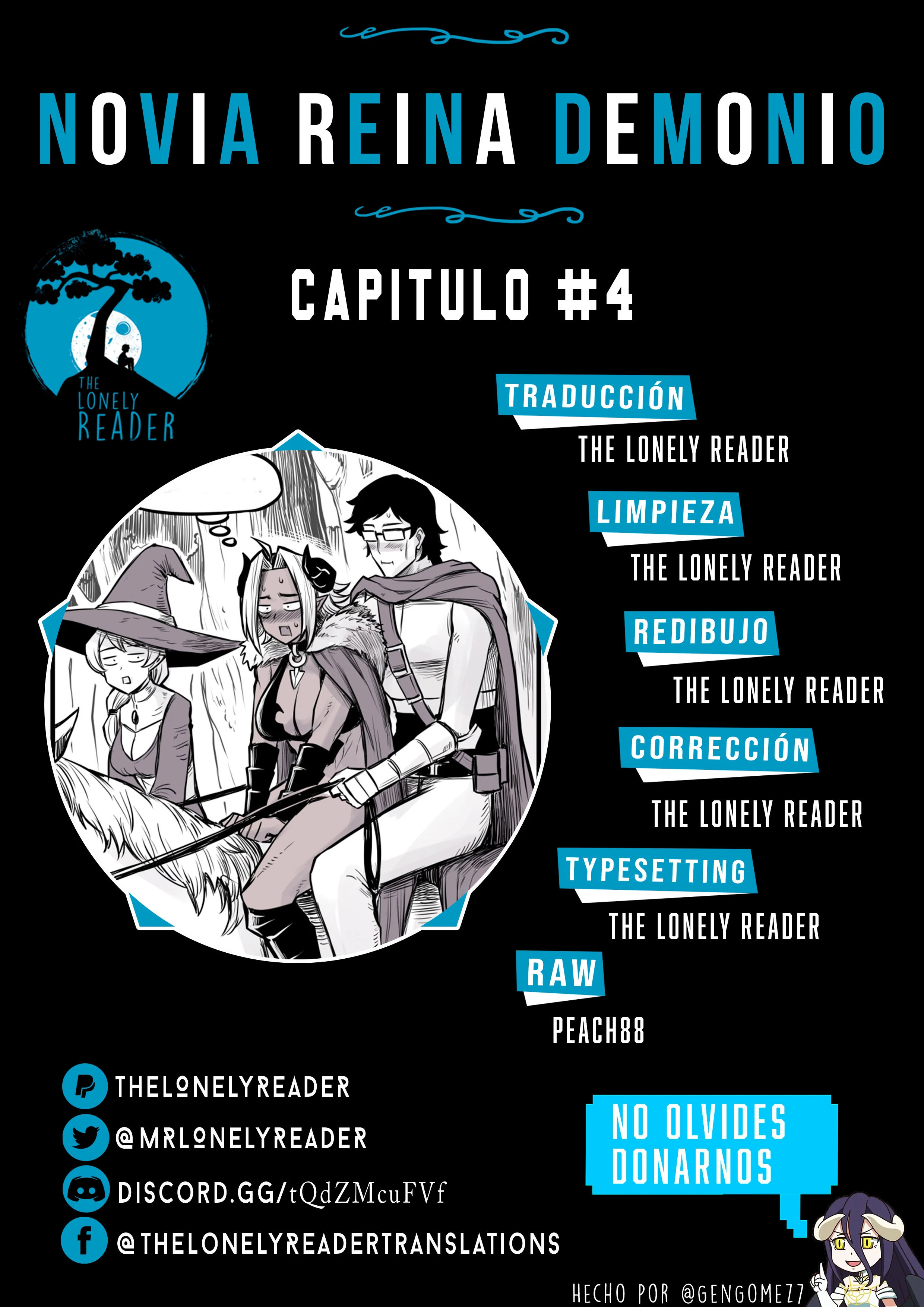 Novia Reina Demonio capítulo 4 página 1
