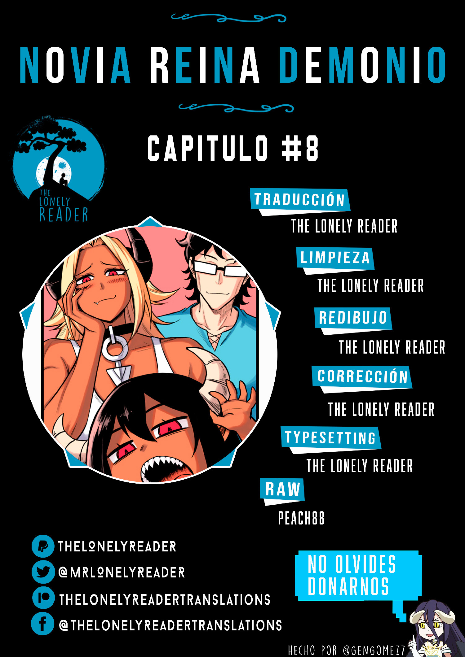 Novia Reina Demonio capítulo 8 página 1
