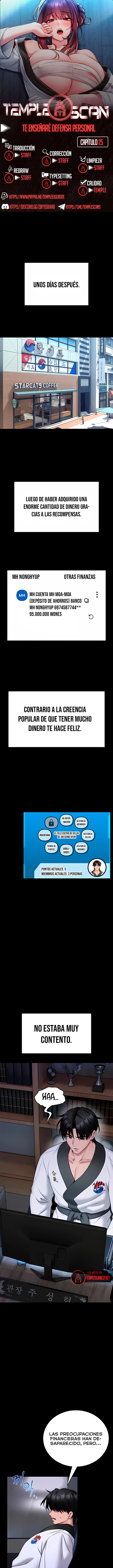 Te enseñaremos defensa personal capítulo 25 página 1