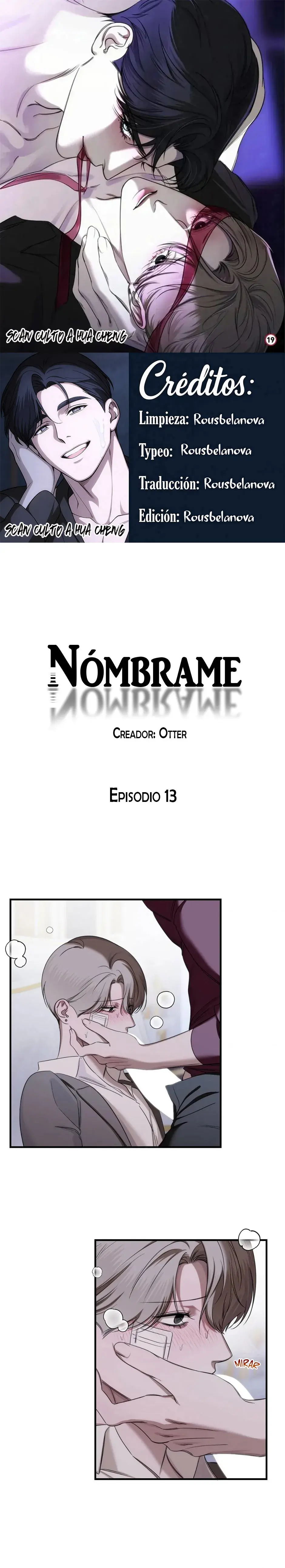 Nombrame capítulo 13 página 1