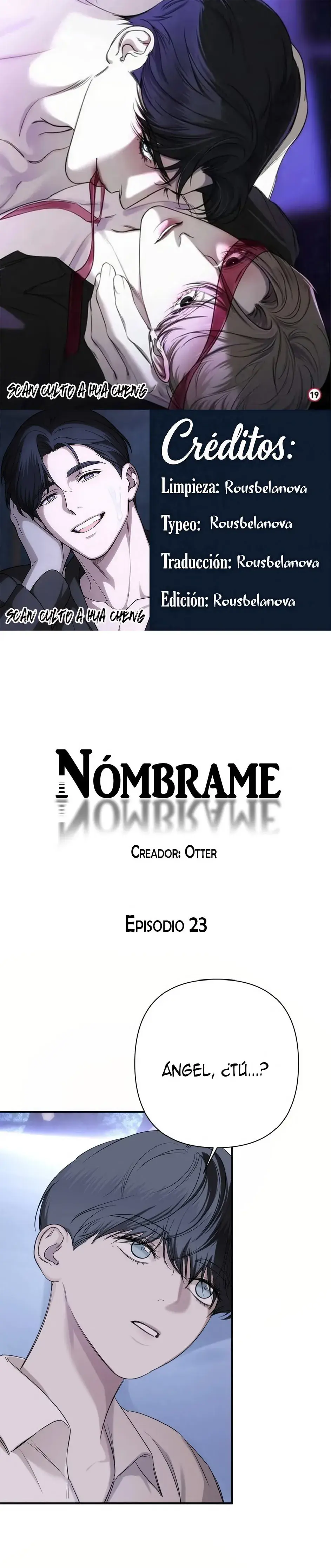 Nombrame capítulo 23 página 1