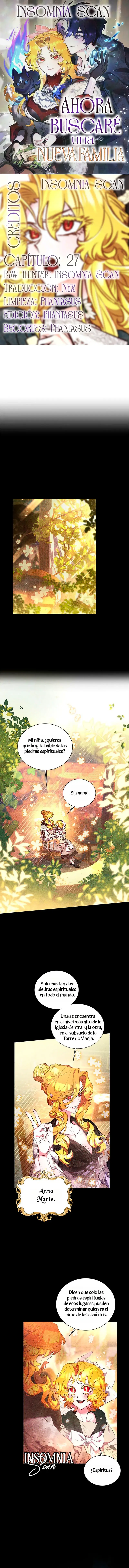 Ahora Buscaré Una Nueva Famlia capítulo 27 página 1