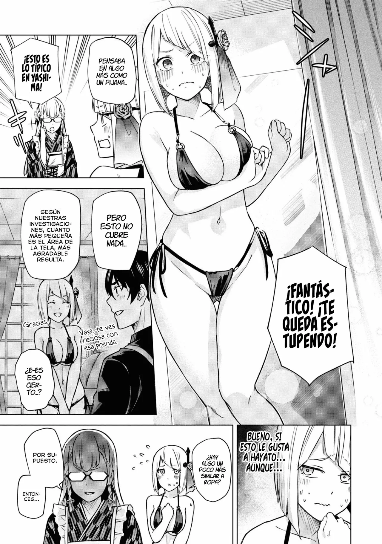 Honey Trap Sharehouse capítulo 5.5 página 4