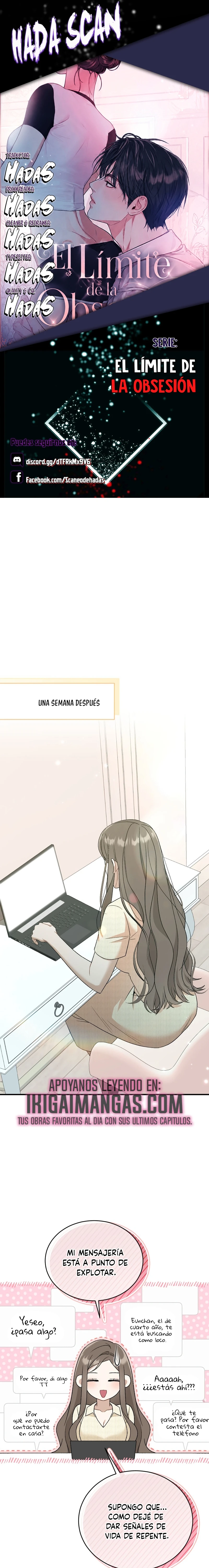El Límite de la Obsesión capítulo 6 página 1