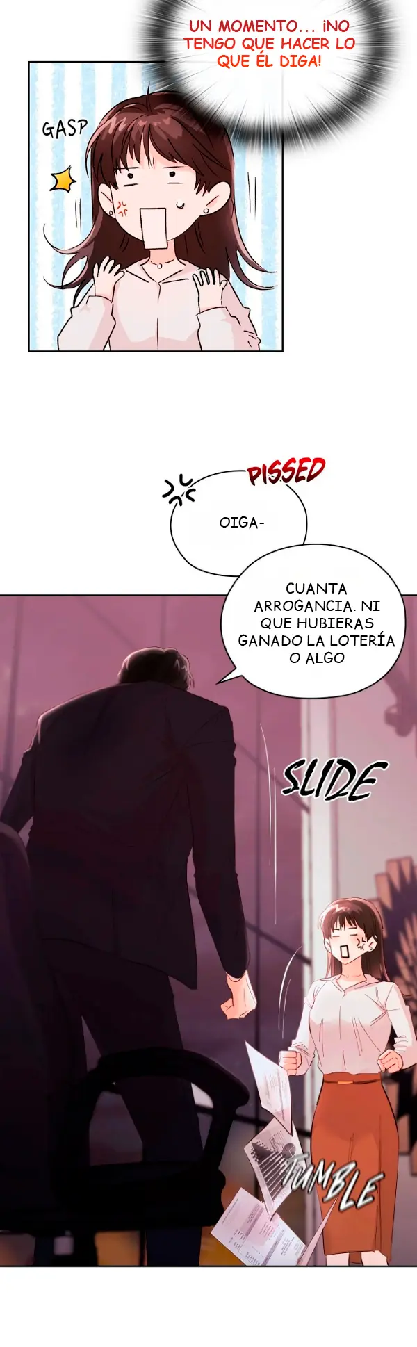 Silencio en la Oficina capítulo 2 página 4