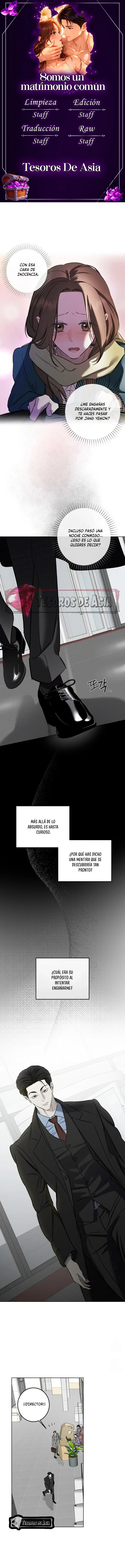 Somos un matrimonio común capítulo 5 página 1