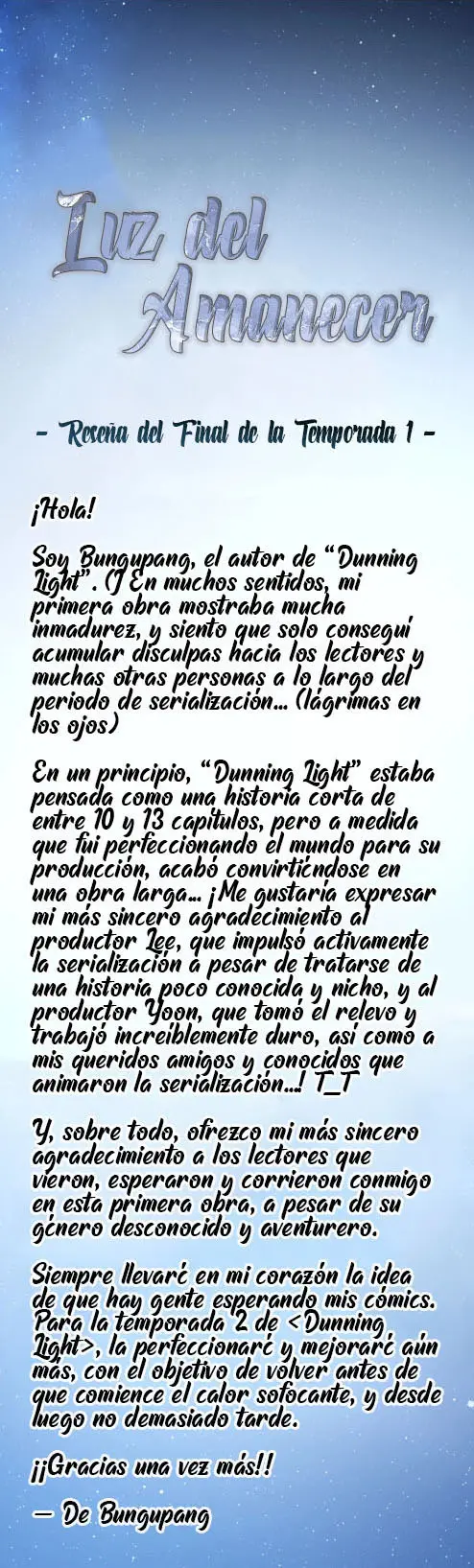Luz del Amanecer capítulo 27.1 página 2