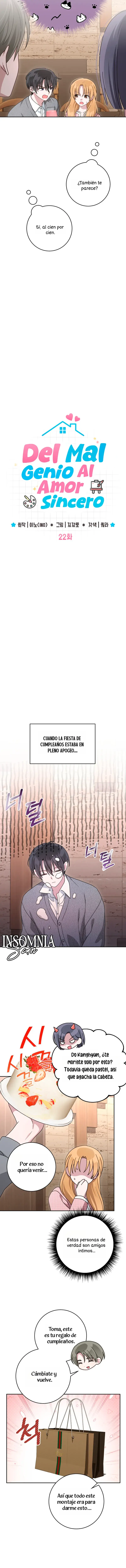 Del Mal Genio Al Amor Sincero capítulo 22 página 6