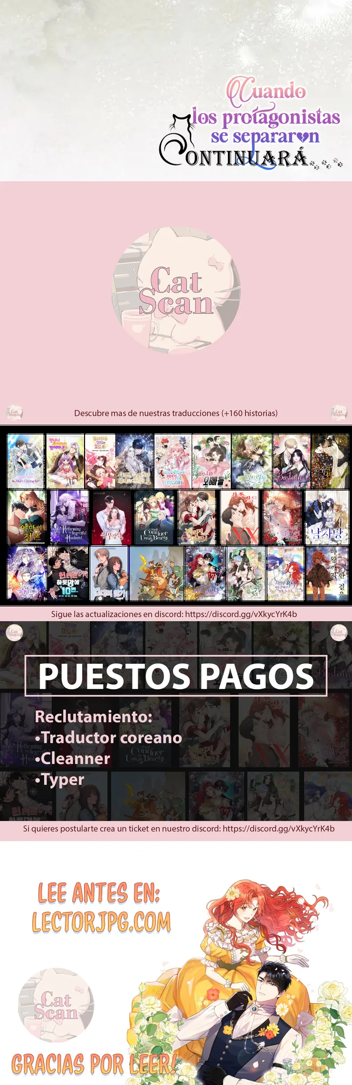 Cuando los protagonistas se separaron capítulo 20 página 11