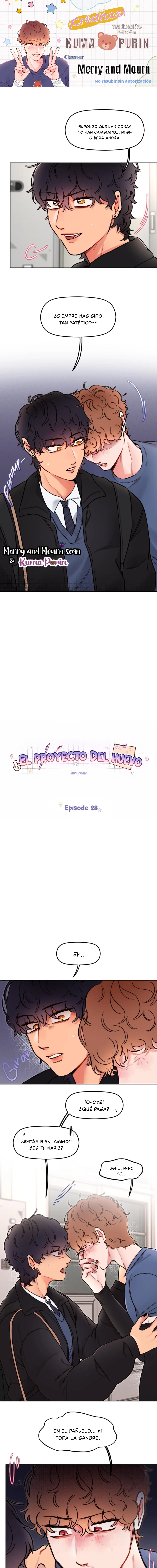 El Proyecto del Huevo capítulo 28 página 1